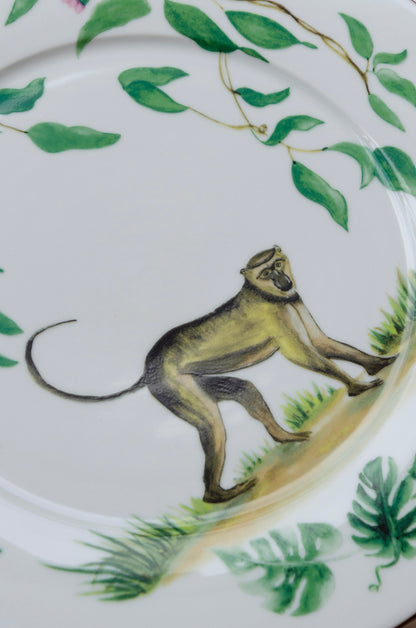 Monkey Eating Plate – 28 cm